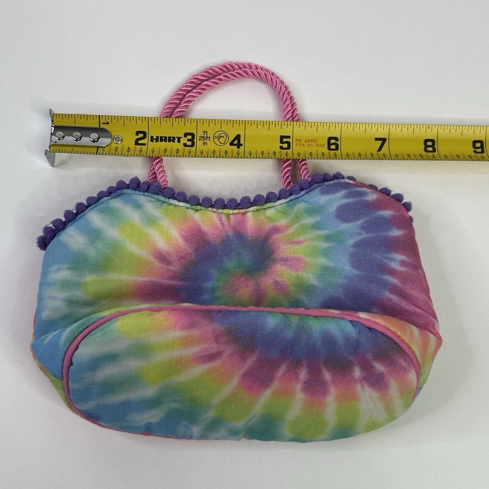 Sassy Pet Saks by Douglas Colorful Rainbow Tie Dye Pink Straps Small Childrens - Picture 6 of 11